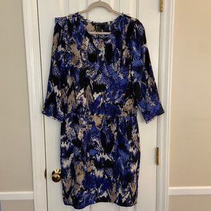BCBGMaxAzria 100% Silk Dominique Dress  |  Size S